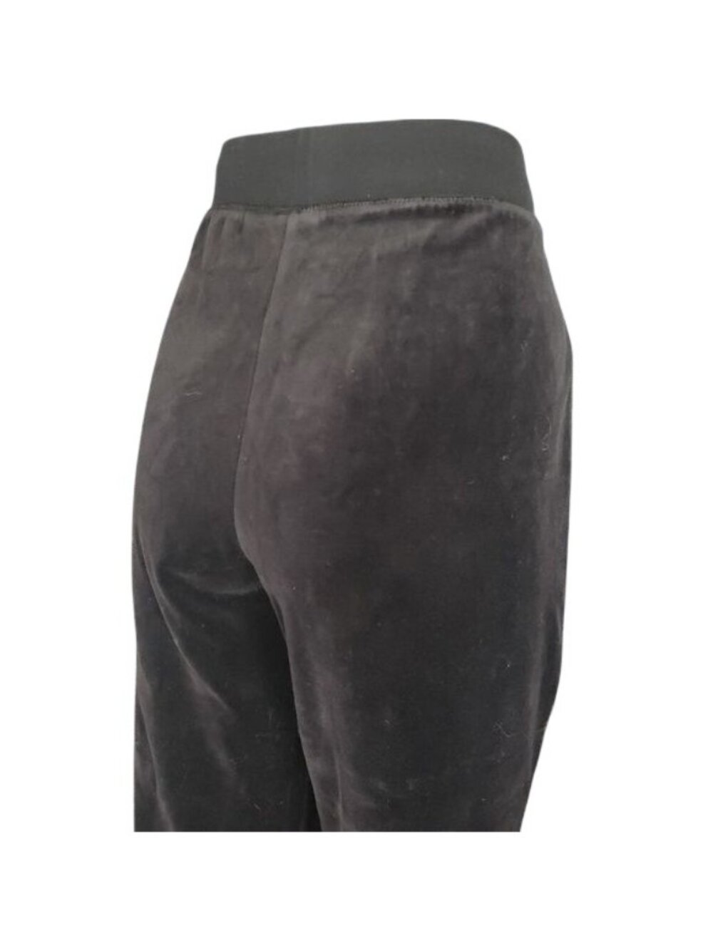 Champion Black Velour Drawstring Lounge Pants Womens M Soft Casual Comfort